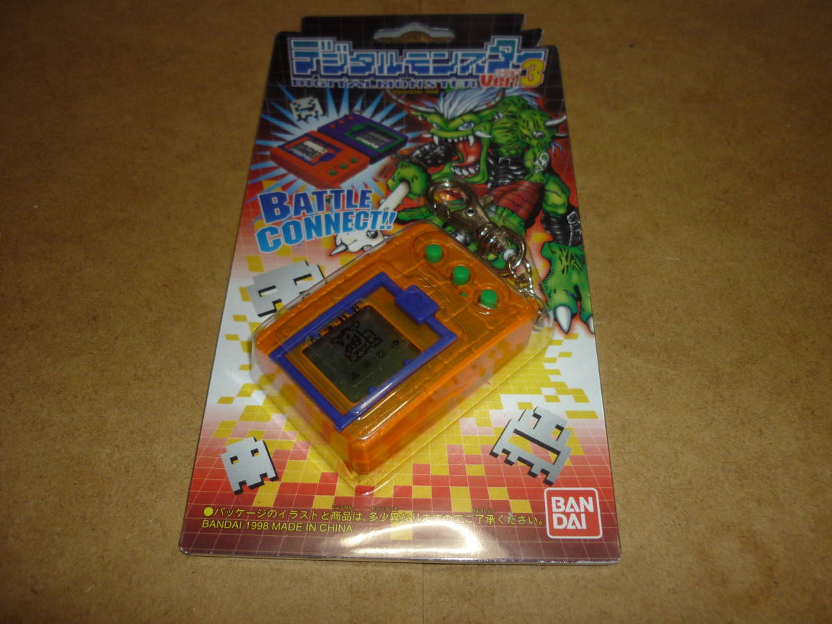 デジタルモンスター デジモン ver.3 クリアオレンジ デジモンミニ Ver3