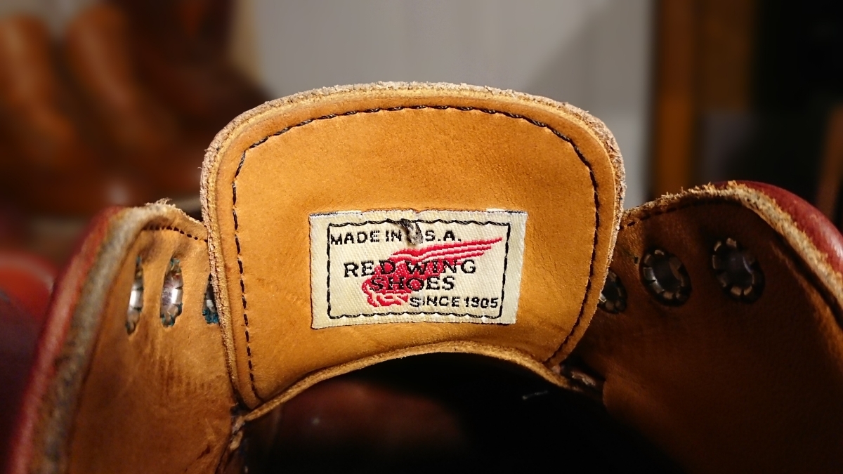 旧羽タグ◇初期モデル◇REDWING 8104 オックスフォード レッドウィング