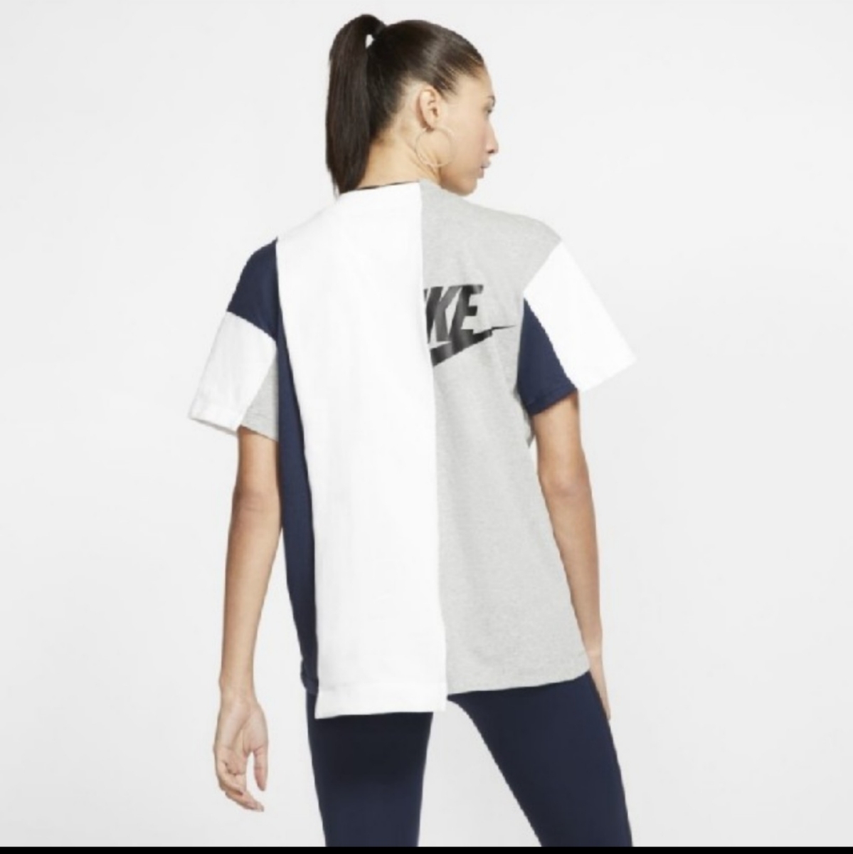 ナイキ x sacai ハイブリッド Tシャツ S