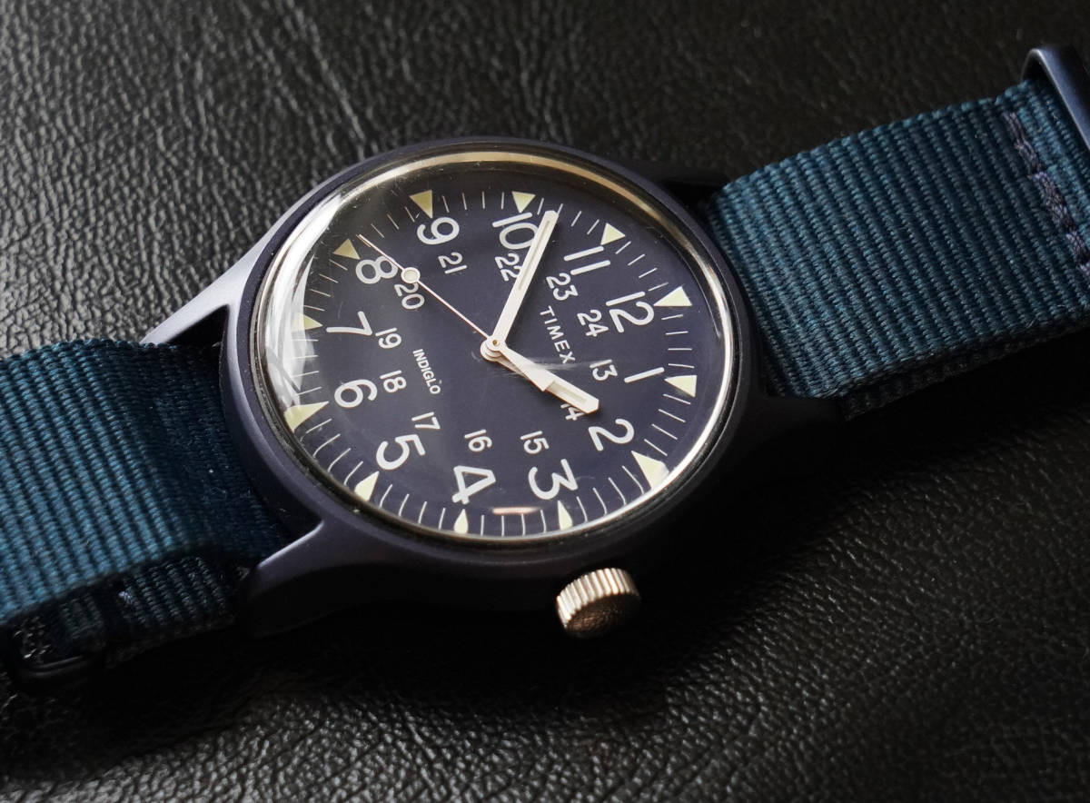 TIMEX タイメックス MK1 Aluminum アルミニウム TW2R37300 ネイビー 