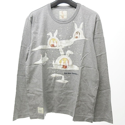  品 カールヘルム Karl Helmut Tシャツ ロンT 長袖 カットソー うさぎプリント かまくら shin shin tsumoru グレー 灰 M メルローズ(カールヘルム)｜売買されたオークション情報、yahooの商品情報をアー カールヘルム