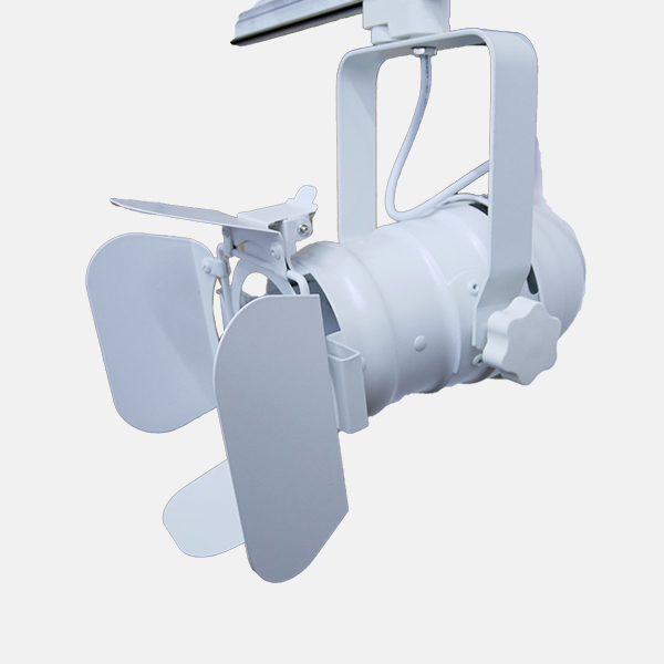 ●DR ダクトレールスポットライト 男前インダストリアル工業照明 白 大 12 3個セット