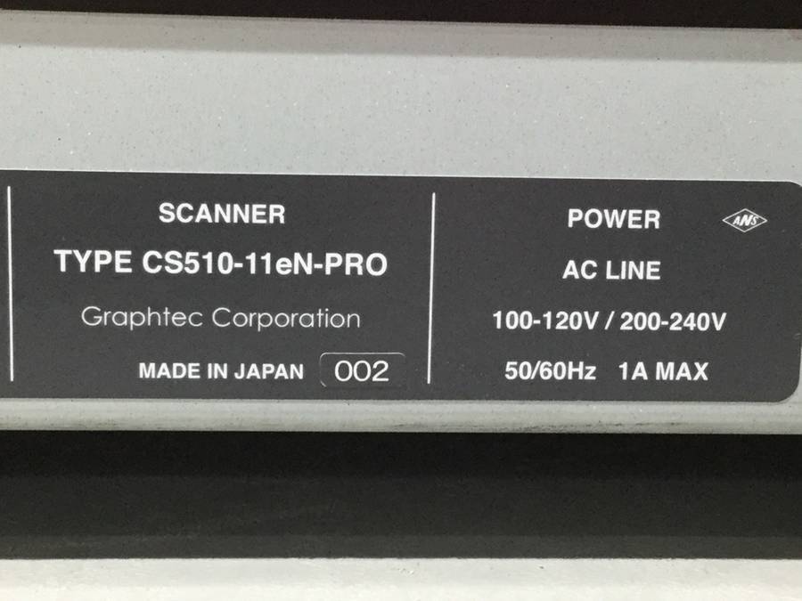 GRAPHTEC CS510-11eN-PRO A0 イメージスキャナー□現状品 【公式通販】