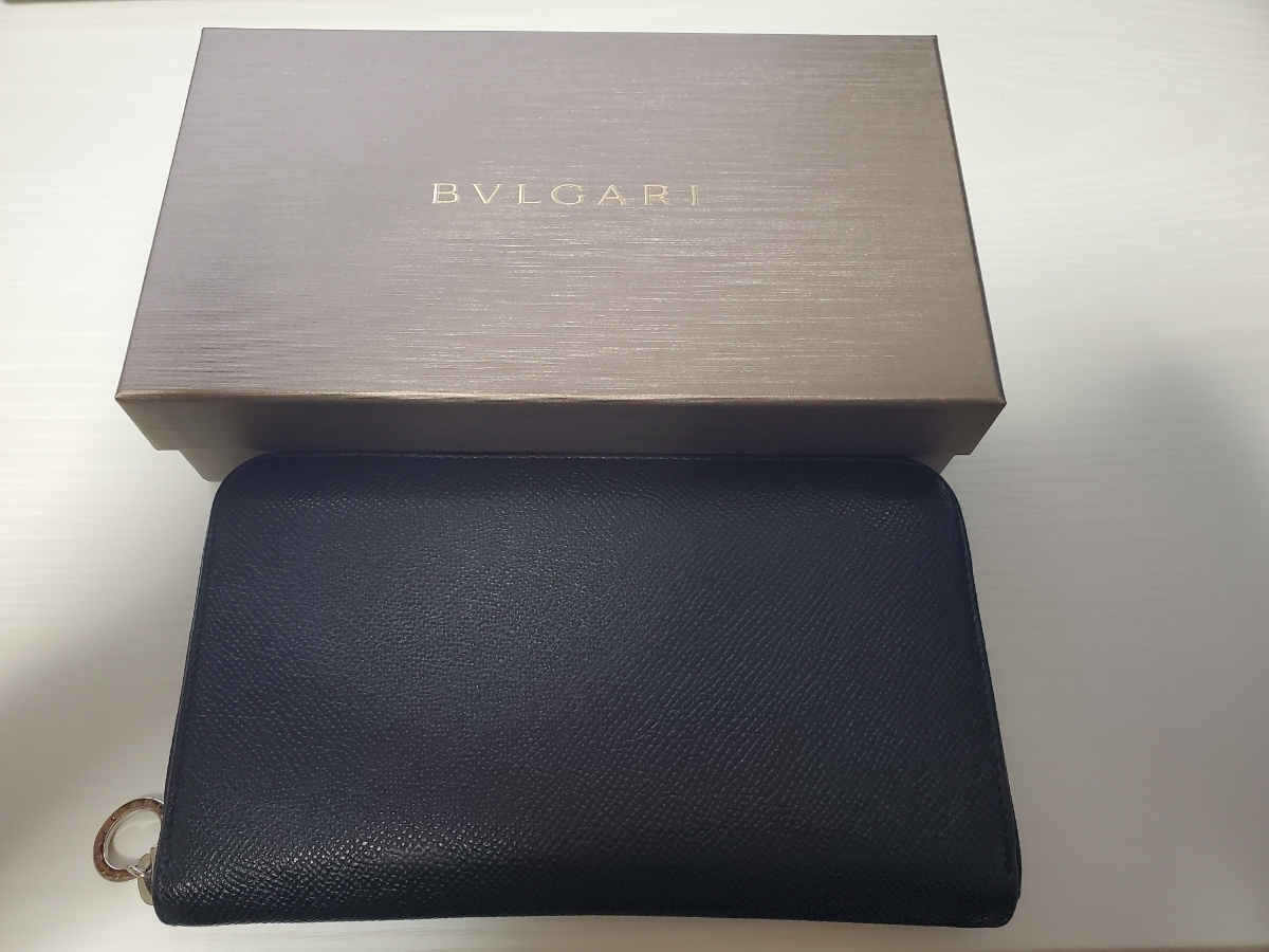 低価，品質保証 BVLGARI ブルガリ ブルガリ ブルガリ ラウンドファスナー長財布 36933 メンズ(その他)｜売買されたオークション情報、yahooの商品情報をアーカイブ公開 - オークファン 服飾小物