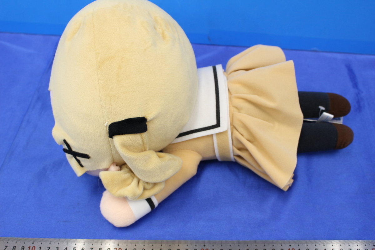 M5842/BanG Dream メガジャンボ 寝そべり ぬいぐるみ 市ヶ谷有咲 タグ