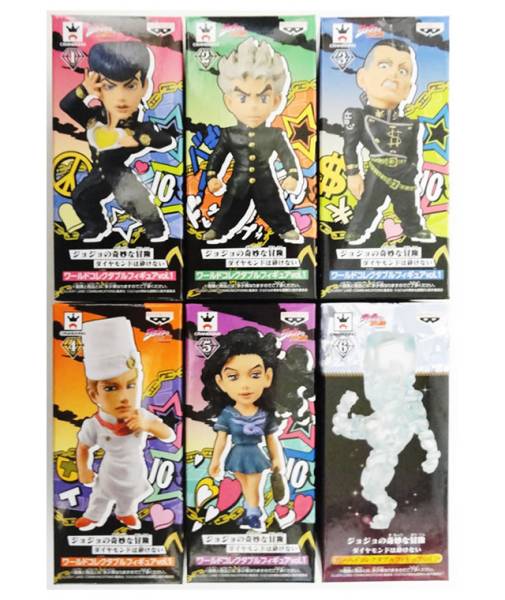 ジョジョの奇妙な冒険 コレクタブル ダイヤモンドは砕けない vol.1 全6種