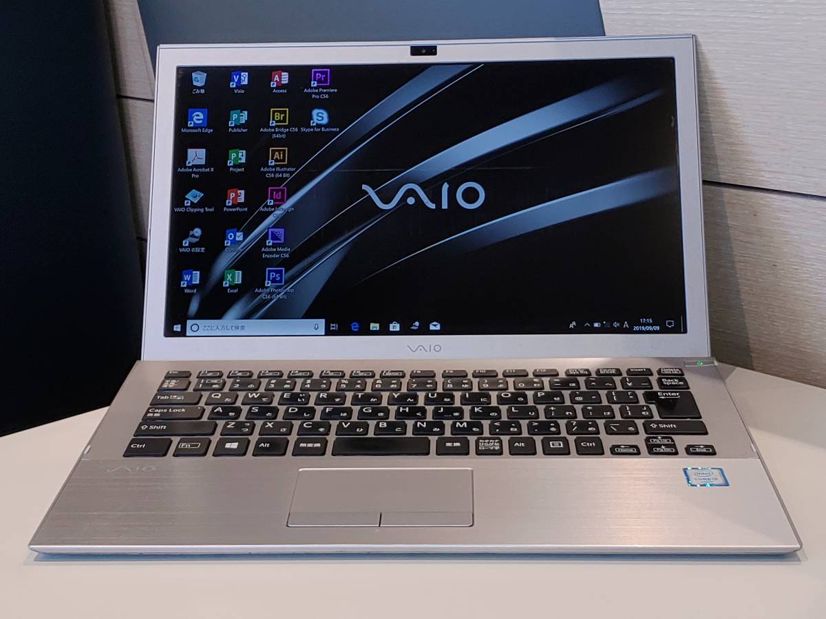 ○ VAIO社 VAIO Pro13・VJS131/256GB(NVMe PCI Express/SSD)搭載