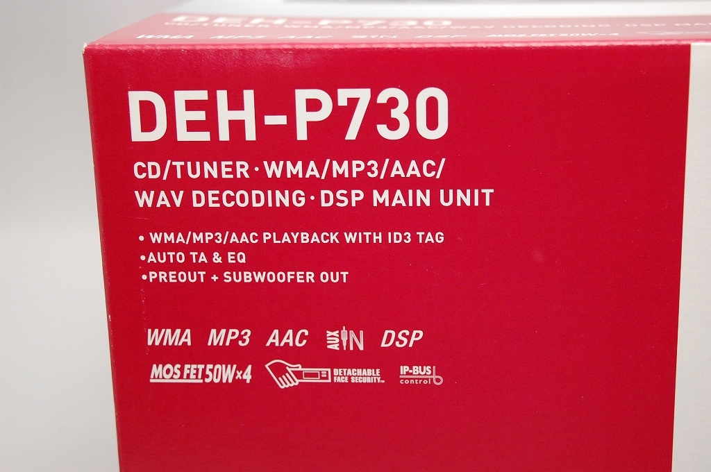 DEH-P730 Pioneer CD Carrozzeria カロッツェリア | Car Audio 1DIN
