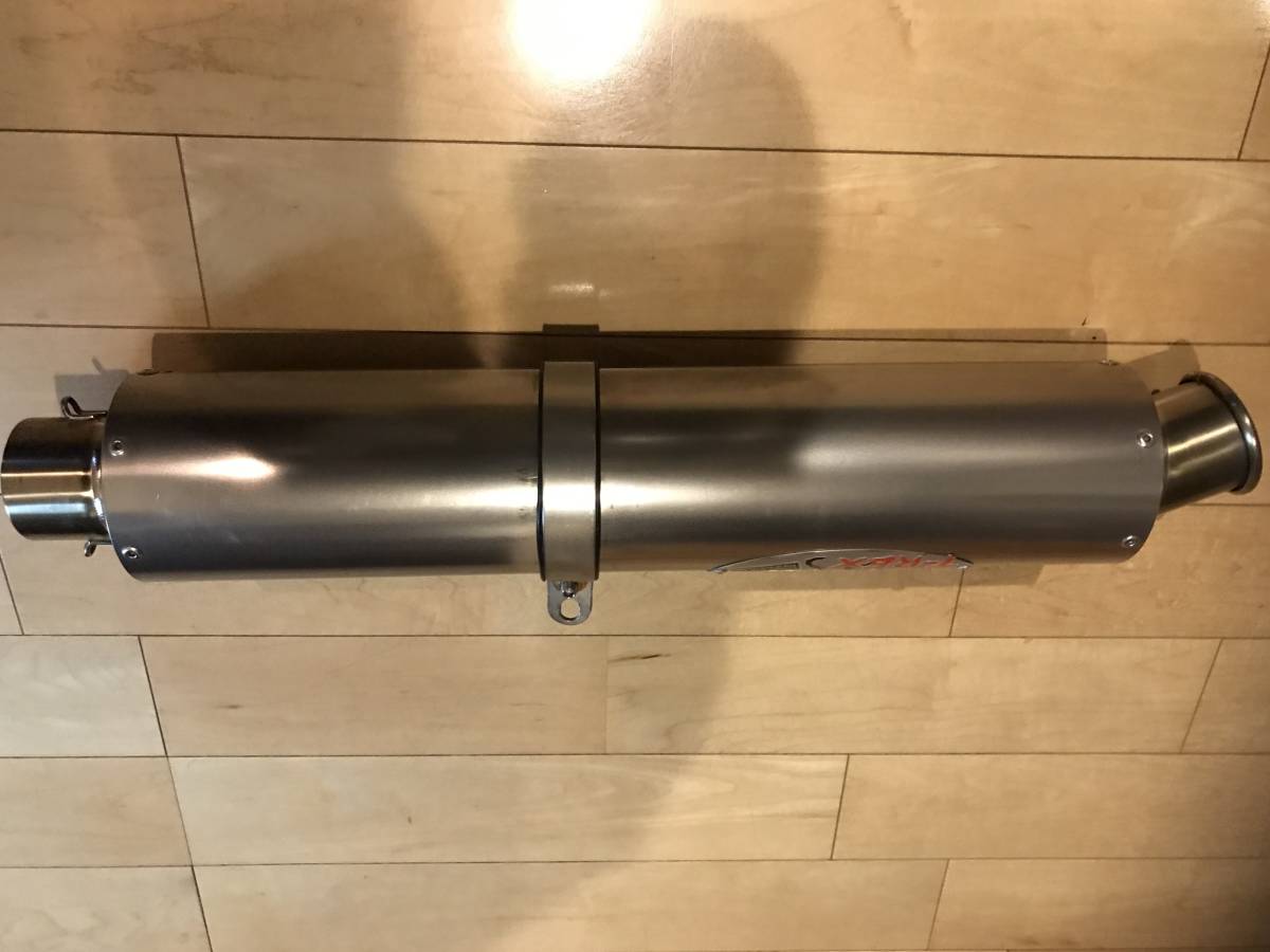 チタン サイレンサー | 60.5パイ 汎用 ロング バイク 60パイマフラー用 