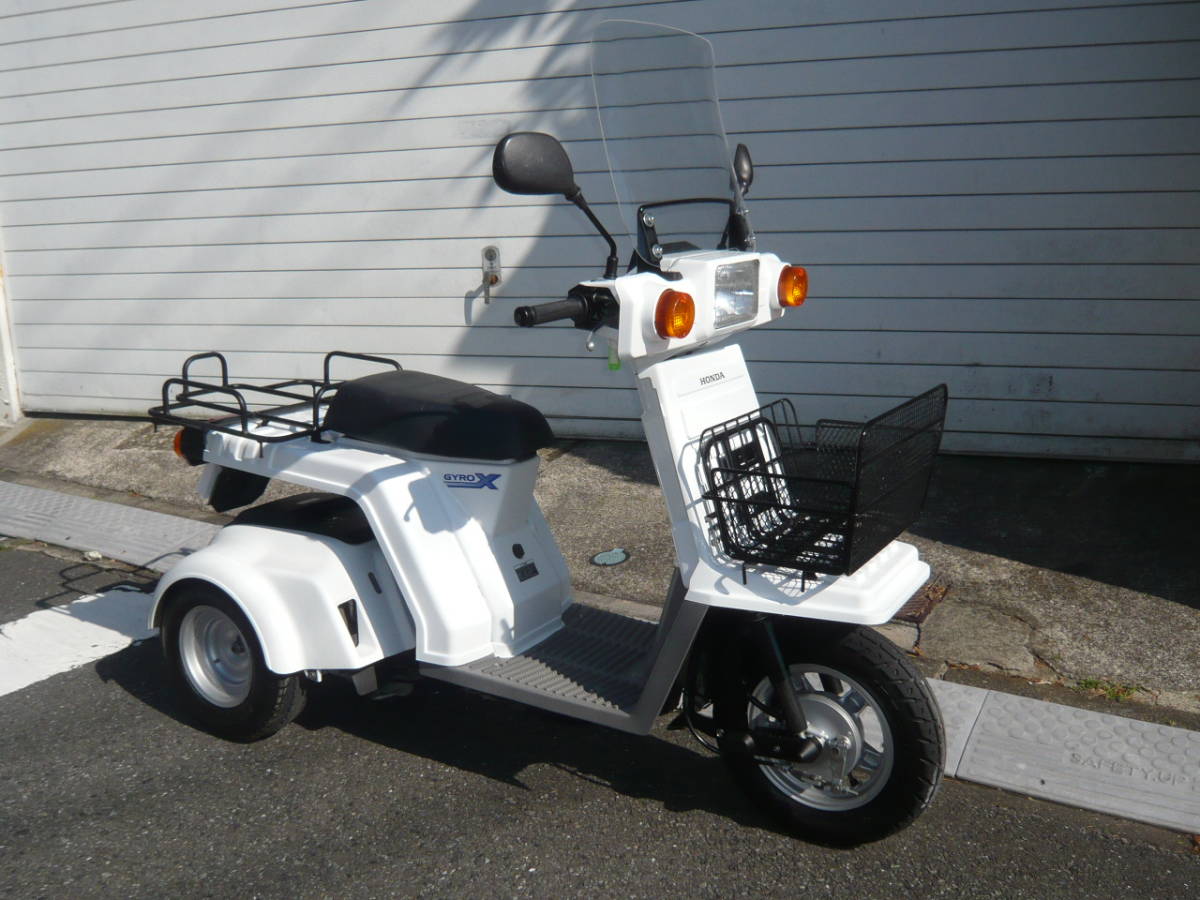 ジャイロX 4スト TD02 美車 ミニカー登録済 自賠責保険/令和4年