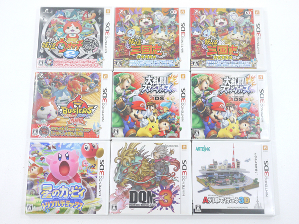 3ds ソフト 50枚セット まとめ売り セット ☆ジャンク☆ニンテンドー