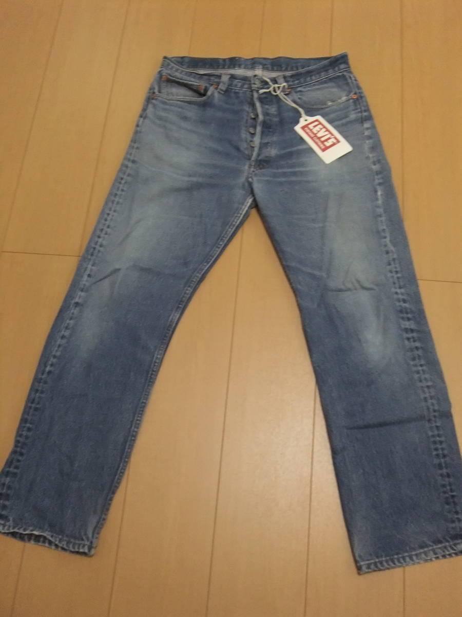 0 リーバイス 66前期 ジーンズ 1 Levi's オリジナル 2 W30 稀少品 封印