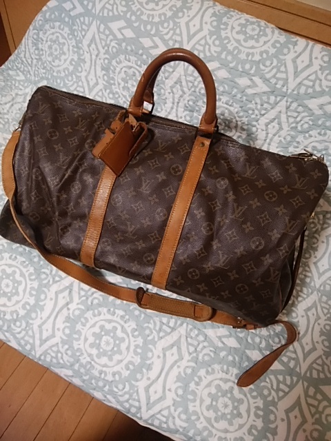 ルイヴィトン モノグラム ボストンバッグ 55 LOUIS VUITTON