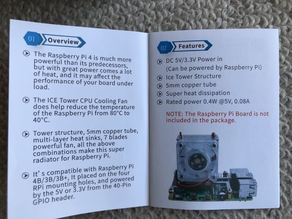 商品を編集 · 限定Sale Raspberry Pi 4 Model B ラズベリーパイ 4B/3B+/3B 対応　アイス タワー クーリング 冷却 ファン