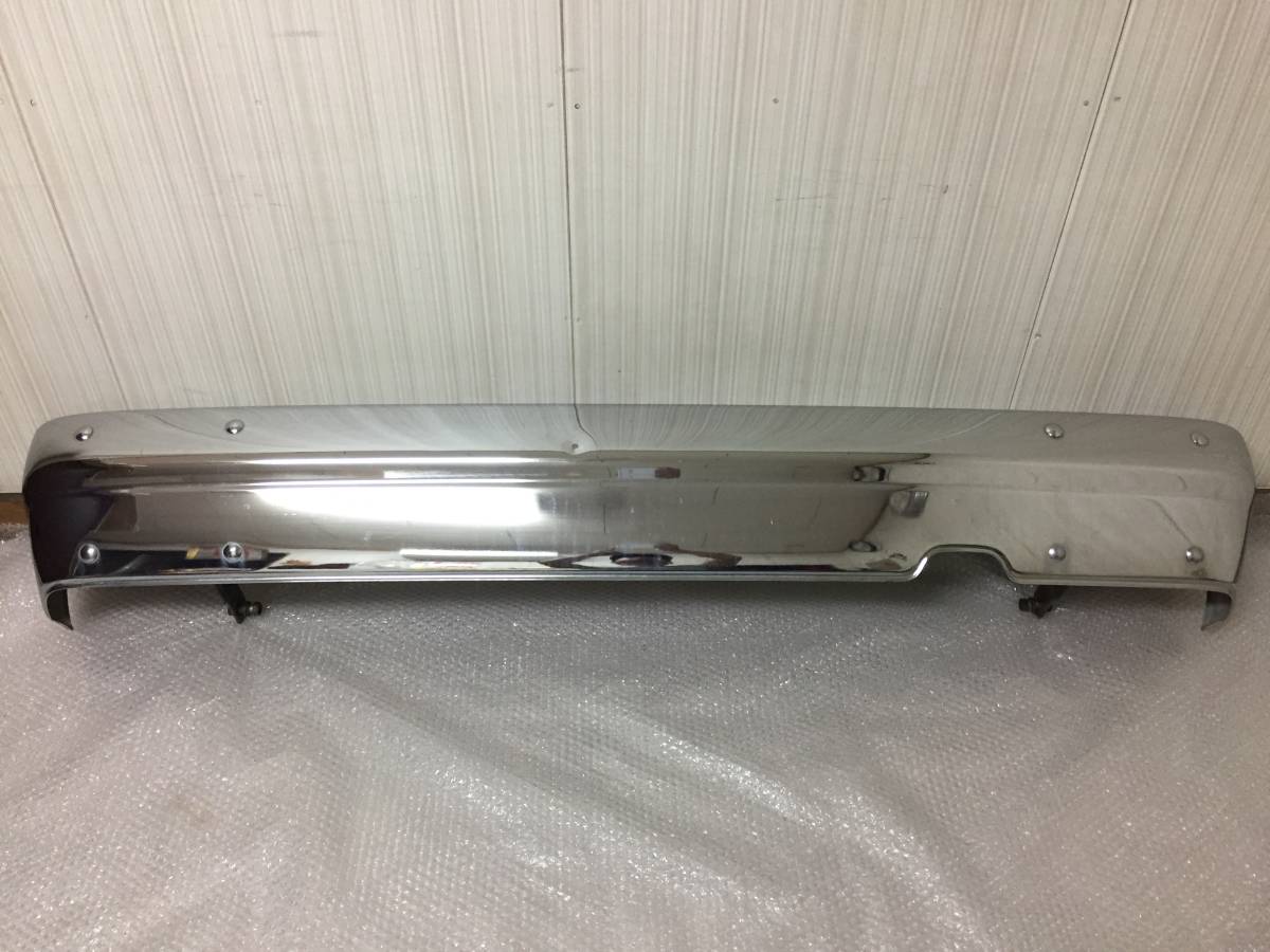 希少☆ トヨタ GS136V 13 クラウン バン 純正 クローム メッキ リア