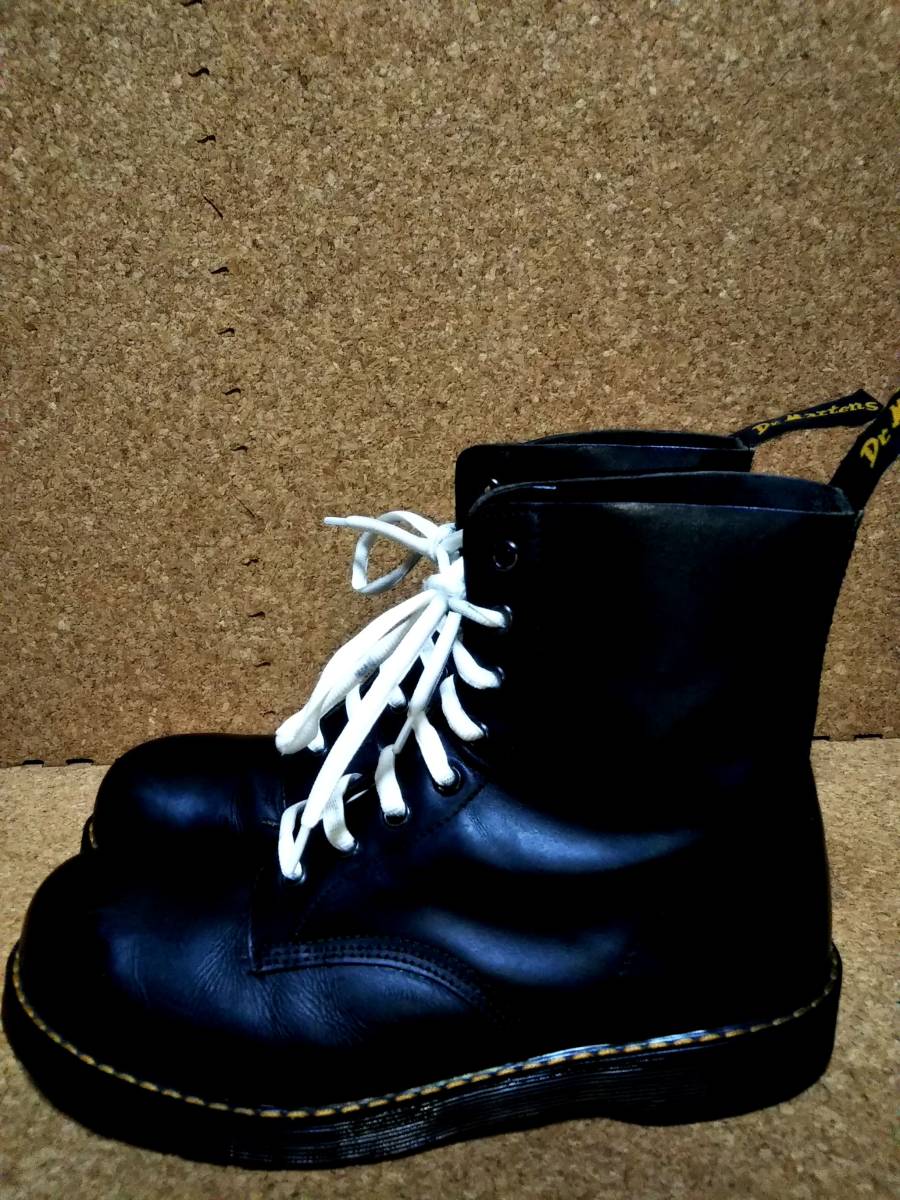 Dr.MARTENS】ドクターマーチン 英国製 ホワイト社 スチールトゥ8ホール 