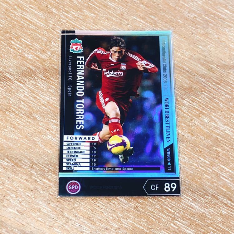 ★FOOTISTA★08-09WBEトーレス★リバプール★テンプレ級★コスト130★印刷ミス無し美品★WCCF★フッティスタ★コード解除済_1