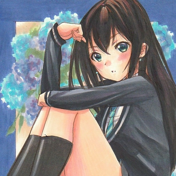 同人手描きイラスト デレマス 渋谷凛 プリンセス ブルー サイズ 手描きイラスト 売買されたオークション情報 Yahooの商品情報をアーカイブ公開 オークファン Aucfan Com