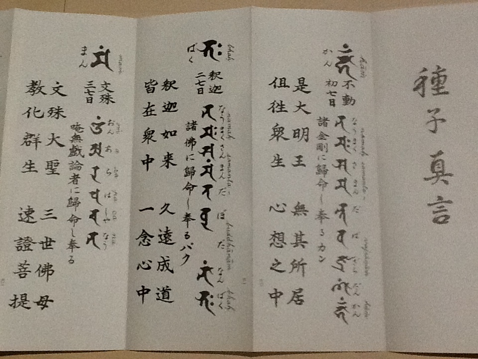 梵習字鑒/高野山真言宗金剛峯寺403世座主 堀田真快 梵字テキスト 種字