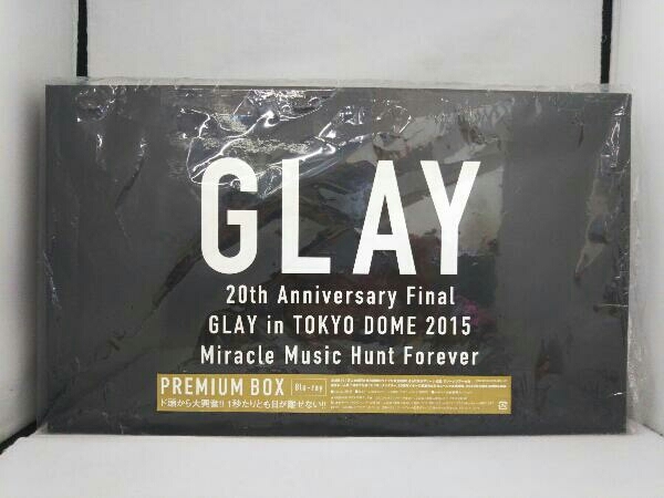 ミュージック Miracle Music Hunt Forever PREMIUM BOX 20th Anniversary Final GLAY in TOKYO DOME 2015 Miracle Music Hunt