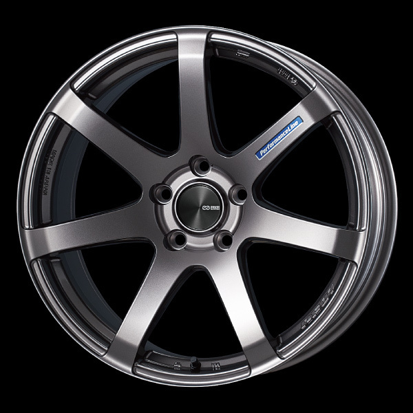 ★４本で送料無料★エンケイ ENKEI PF07 15x6.0J (6J) +45 (ET45) 4穴 PCD 100 Dark Silver (ダークシルバー) 新品1本価格