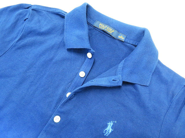 【即決】POLO GOLF ポロゴルフ 半袖ポロシャツワンピース グラデーション ブルー系 M [240001242176]【中古】ゴルフウェア レディース ラルフローレン Ralph POLO スポーツ ワンピースの通販 LAURENのフリマアイテム一覧