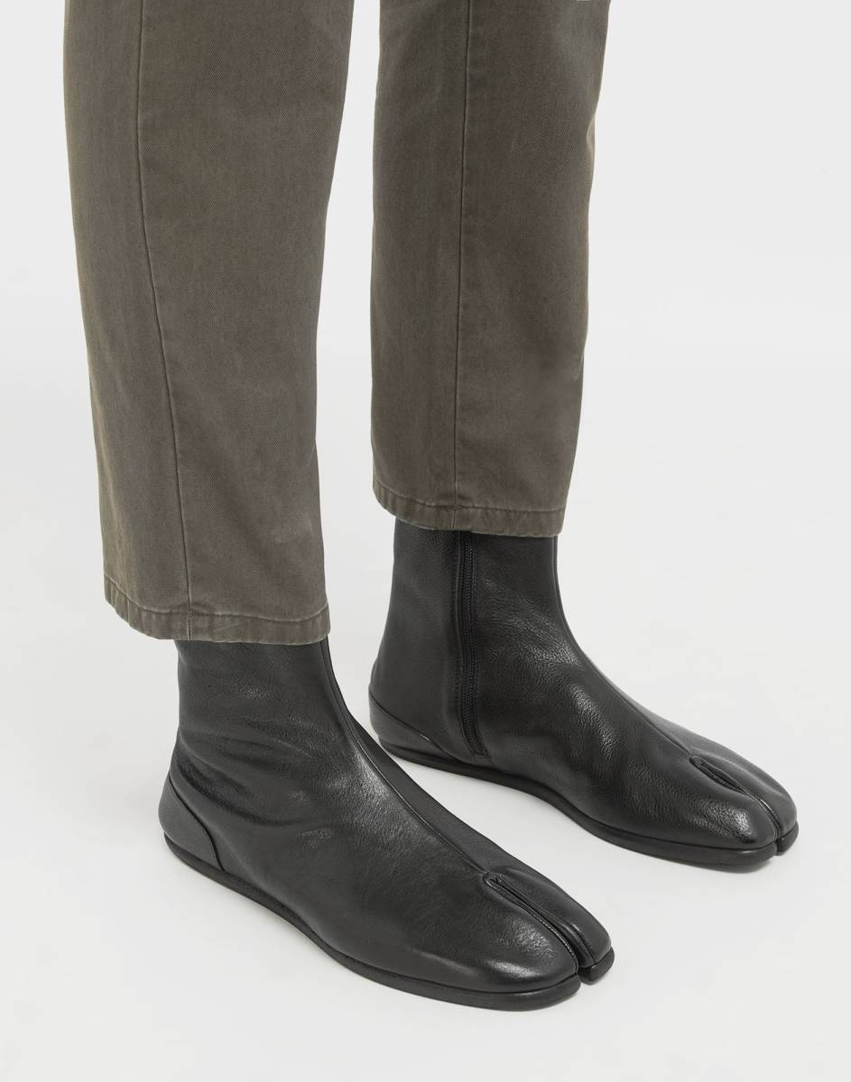 maison margiela マルジェラ□フラット メンズ 足袋ブーツ tabi 43 