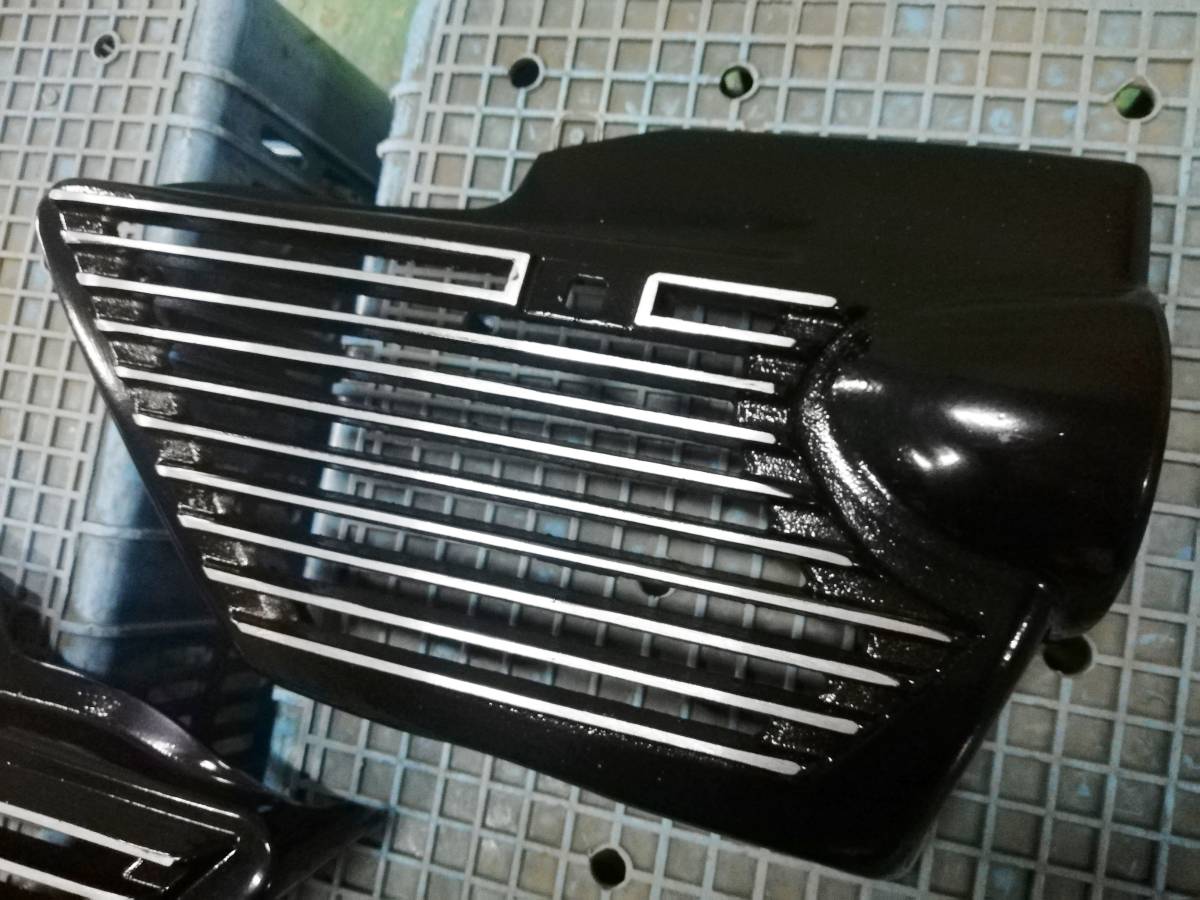アルフィン 黒 XJR400 前期/XJR400R ～97年 モデル/4HMアルミ カバー