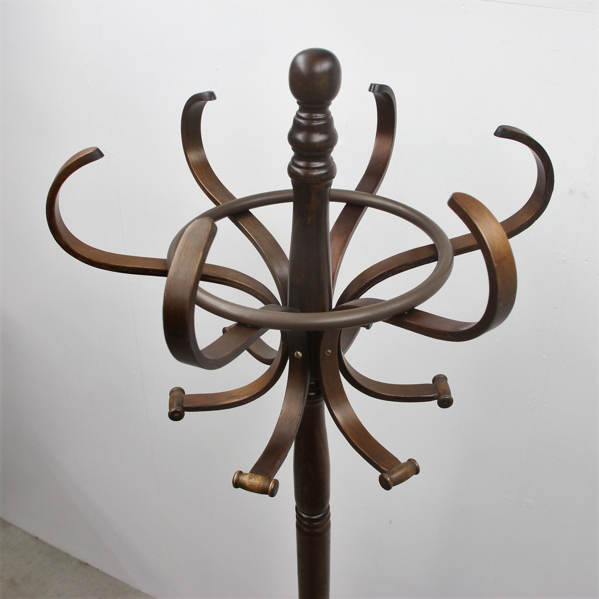 VINTAGE ANTIQUE ヴィンテージ アンティーク GENTLEMAN'S STAND 中古アンティーク コートスタンド｜木製 COAT コート RACK Stand &frasl; ホールスタンド 〈コートハンガー・コートラック アメリカン（ハンガーラック・コートハンガー｜本棚