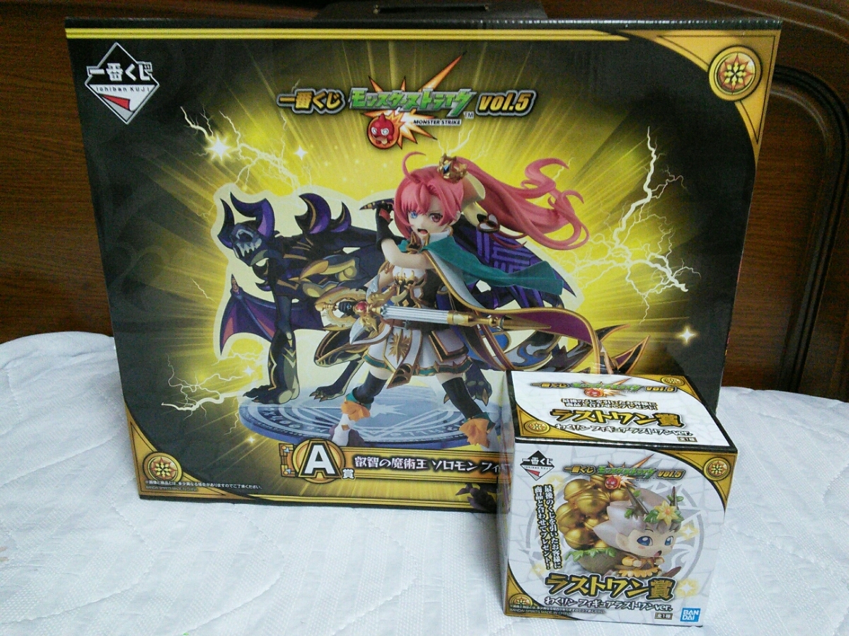 一番くじ モンスターストライク モンスト Vol 5 A賞 ソロモン フィギュア ラストワン賞 わくリン フィギュア ゲームキャラクター 売買されたオークション情報 Yahooの商品情報をアーカイブ公開 オークファン Aucfan Com