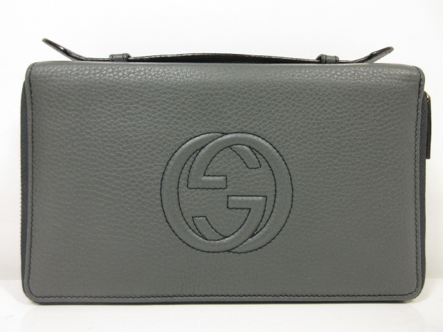 本物 未使用に近い 【グッチ GUCCI】 336286-0959 ソーホートラベル  