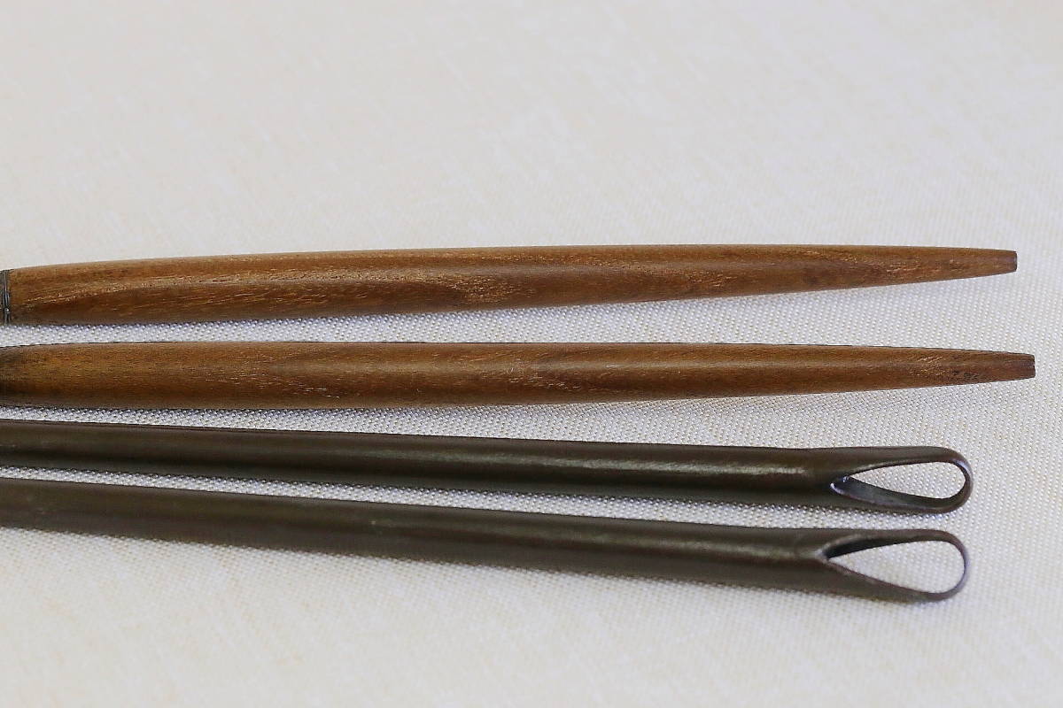 新品 未使用】 宮崎寒雉 利休 火箸 茶道具 【公式通販】