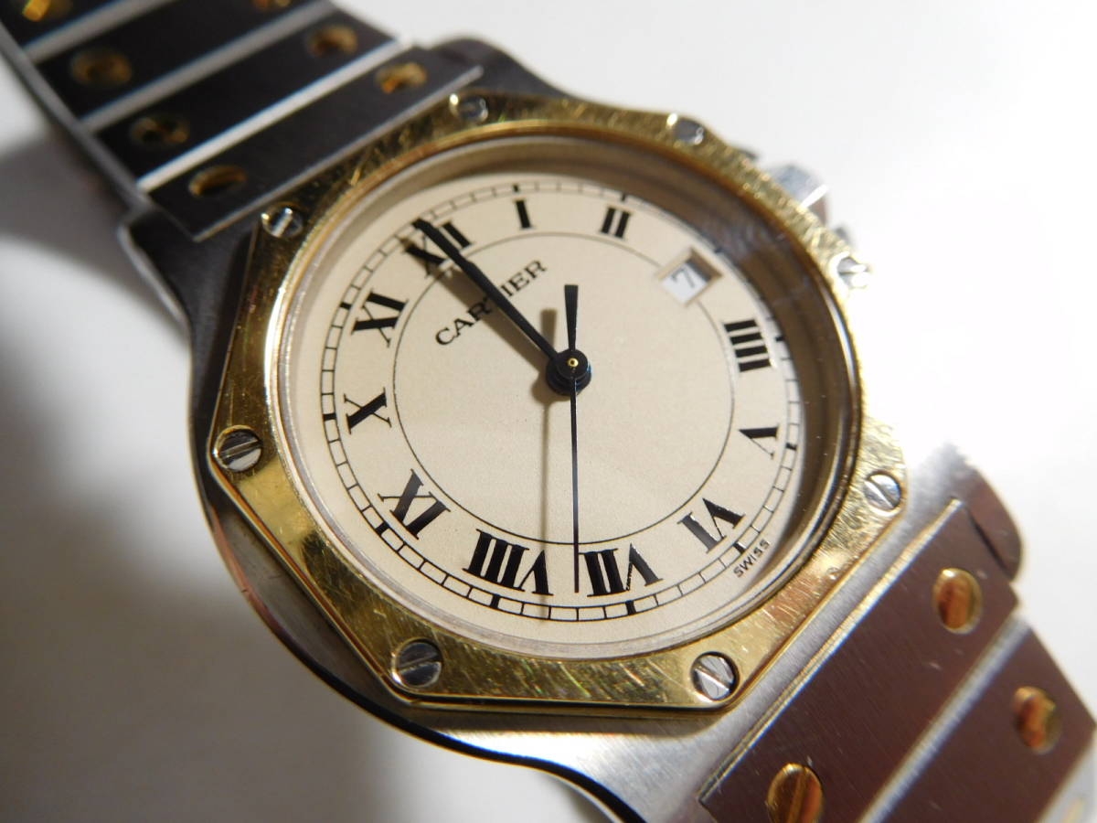 1円〜 1円～ジャンク品 カルティエ クォーツ(D-ウ13) Y 1円〜