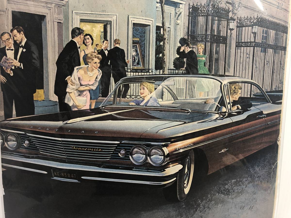 1960年5月30日号life誌広告切り抜き Pontiac Bonneville ポンティアック ボンネビル アメリカ買い付け品60sビンテージアメ 車フルサイズ 切り抜き 売買されたオークション情報 Yahooの商品情報をアーカイブ公開 オークファン Aucfan Com