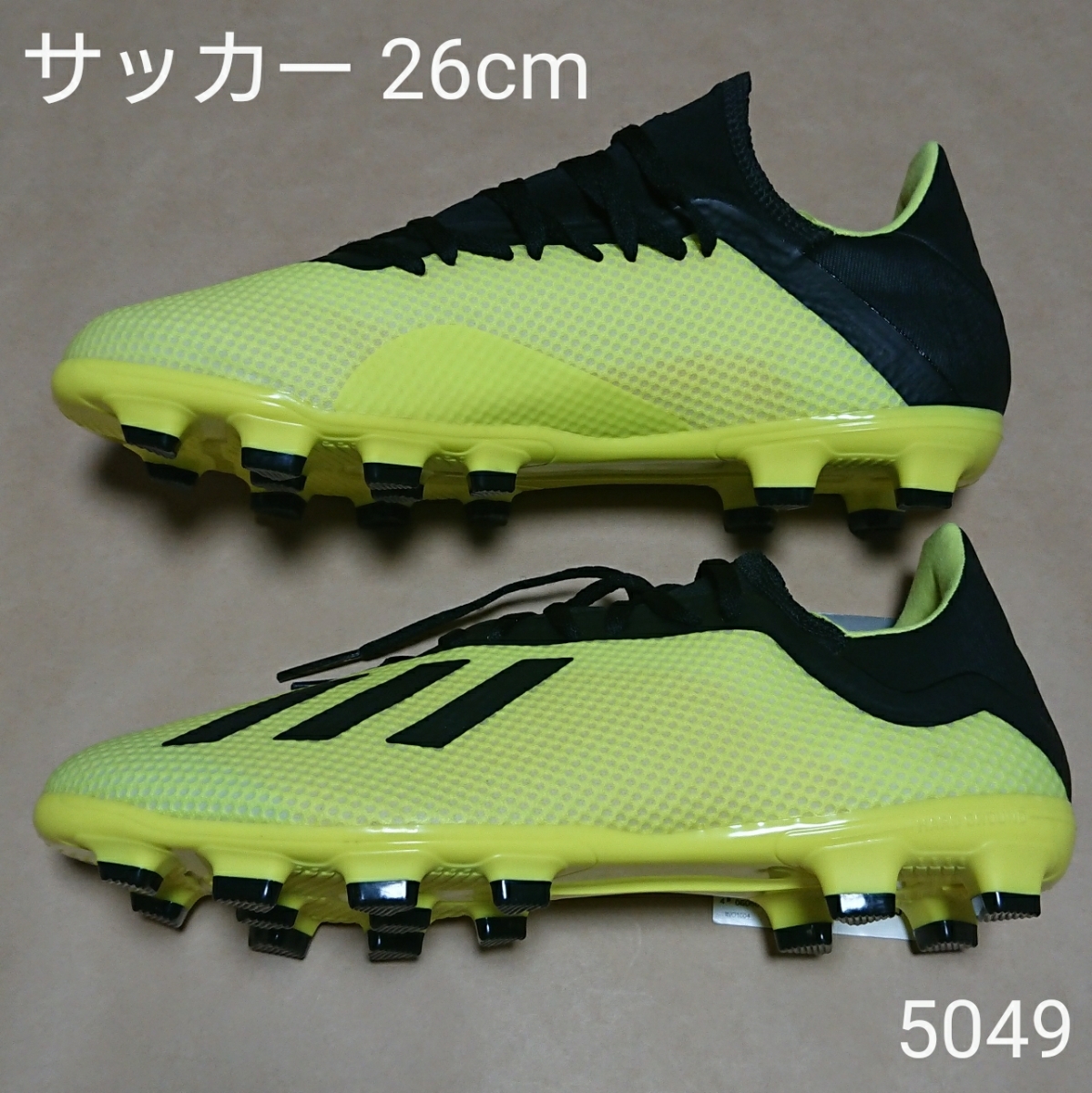  サッカースパイクシューズ 26cm アディダス adidas X18.3 HG/AG 5049(26.0cm)｜売買されたオークション情報、yahooの商品情報をアーカイブ公開 - オークファン シューズ