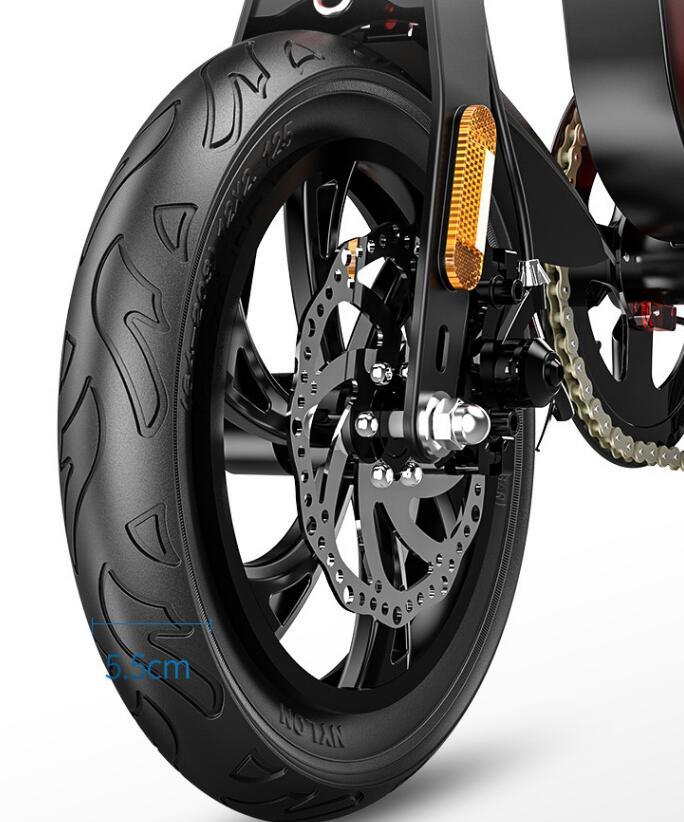 電動スクーカー 電気自転車 電動アシスト 折り畳み自転車 ミニ電動自転車 超軽便 携帯 【50898】