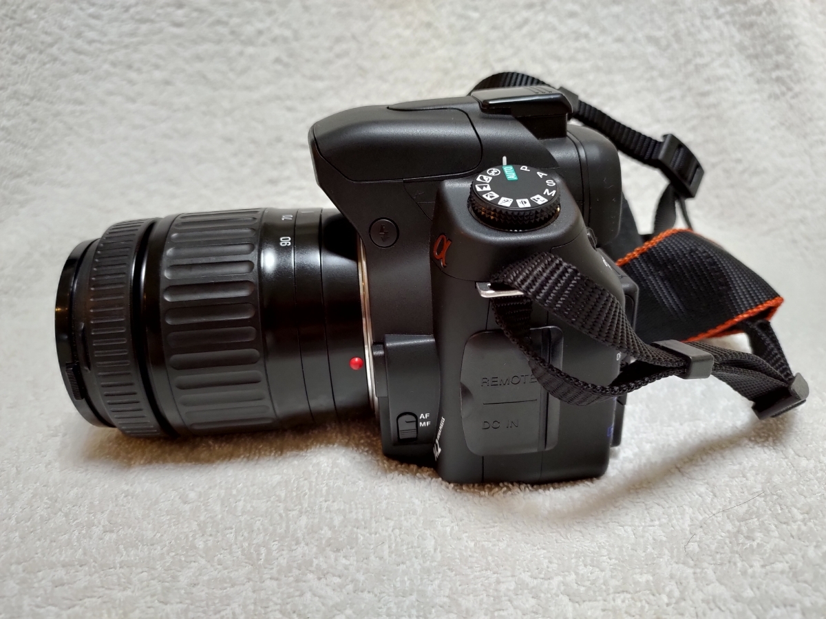 SONY α350 公式通販 DSLR-A350 C11⁄6347A レンズセット 望遠レンズ 