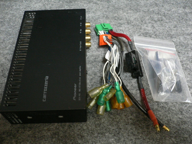 カロッツェリア DEH-P01 carrozzeria パイオニア Pioneer 付属アンプ