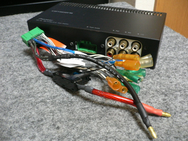 カロッツェリア DEH-P01 carrozzeria パイオニア Pioneer 付属アンプ