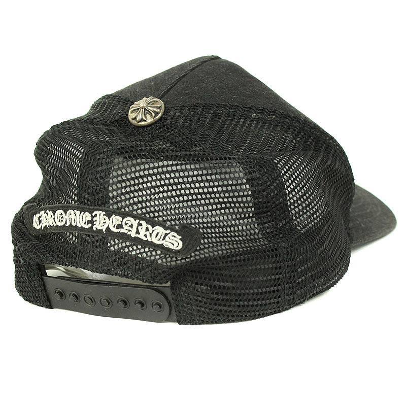 ホースシューステッチデニムキャップTRUKER CAP/デニムトラッカー2 クロムハーツ Chrome Hearts デニムトラッカー ホースシューステッチ