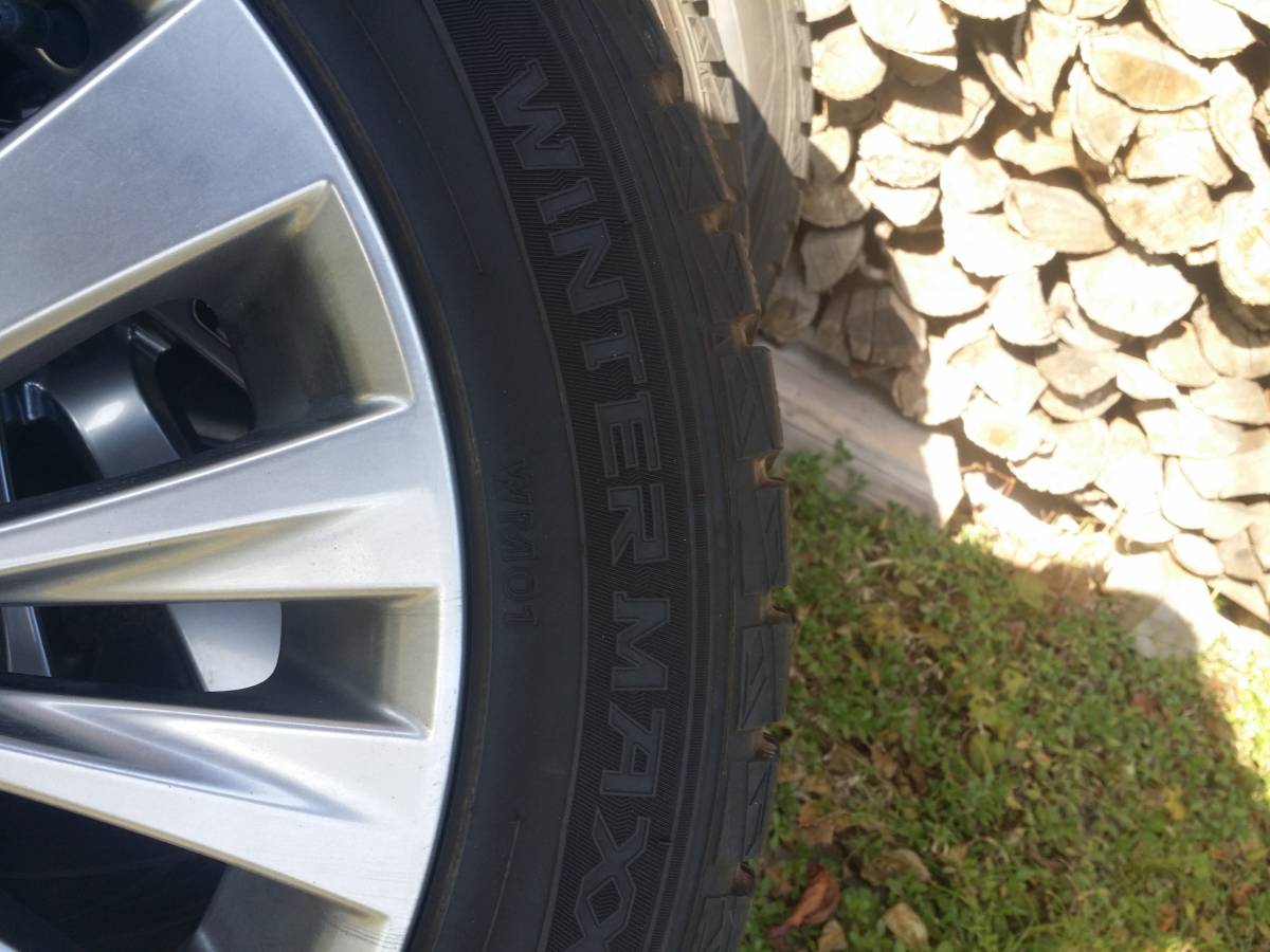 スタッドレストヨタ純正ホイル4本セット。アルファード、ヴェルファイア用235/50/18。おまけ付き_2