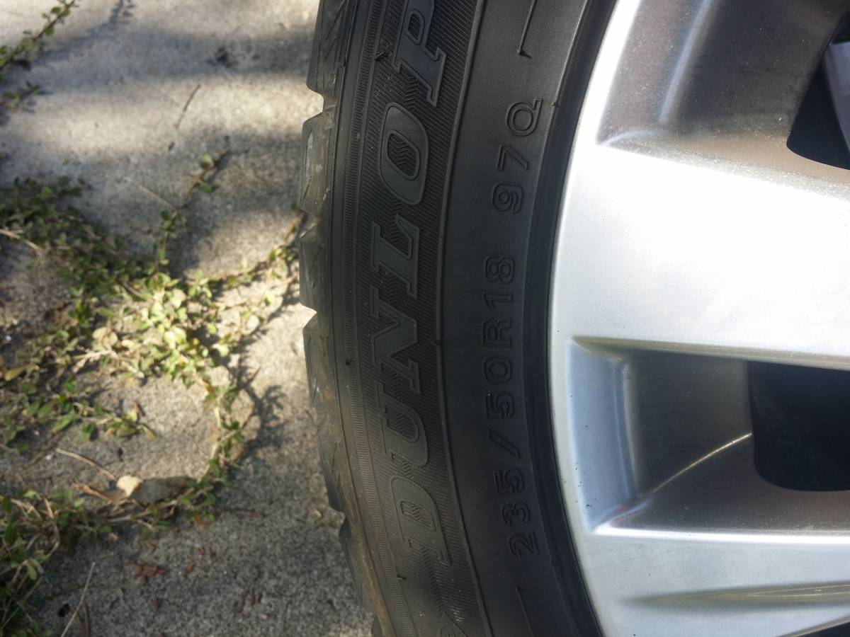 スタッドレストヨタ純正ホイル4本セット。アルファード、ヴェルファイア用235/50/18。おまけ付き_3