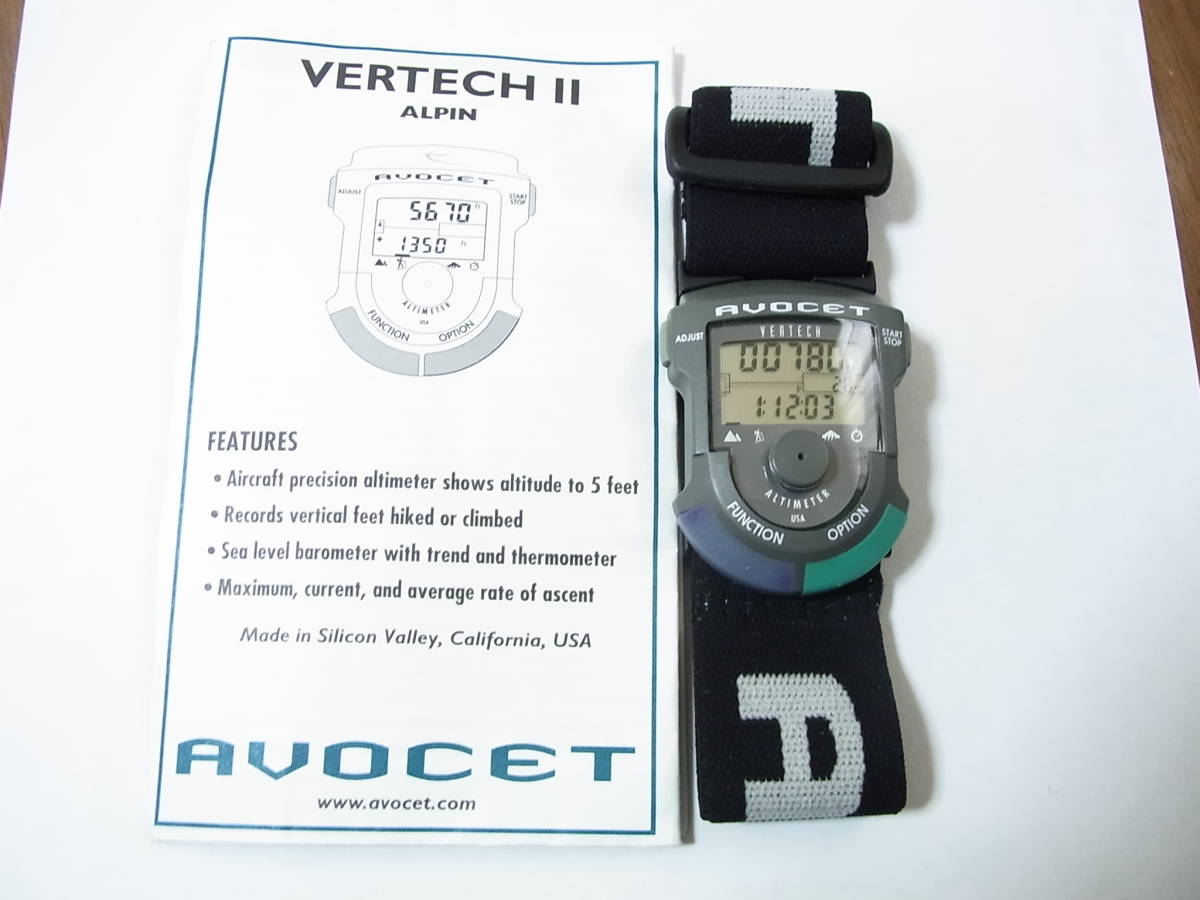 Yahoo!オークション AVOCET VERTECH 「アボセット」メンズ腕時計の落札 