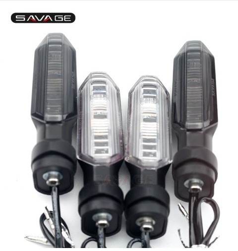 Led ターンシグナルインジケータライトホンダ NC700 NC750 S/X/DCT CTX700 N/DCT CBR650F CB650F オートバイアクセサリー スモーク_2