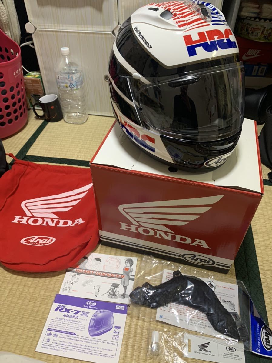Arai rx-7x HRC Limited Edition HONDAアライ フルフェイスヘルメット