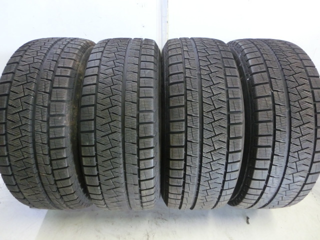 売切り! 溝あり 中古スタッドレスタイヤ ◆ ピレリ ICE ASYMMETRICO 215/55R16 「4本SET」