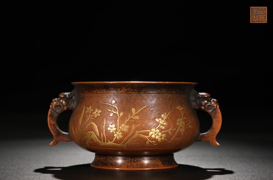 龍文堂造　時代鉄瓶　煎茶道　茶釜 煎茶道具 龍文堂造 宮崎寒雉 時代鉄瓶 銅製蓋 時代物 極上品 初だし品