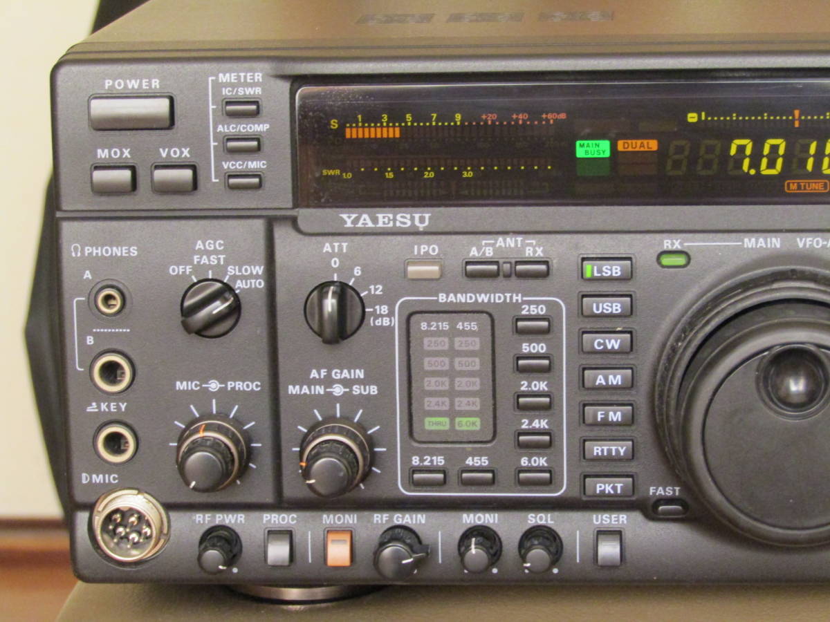 FT-1000MP Yaesu YAESU - Transceiver Field V Mark FT1000MP HF 人気
