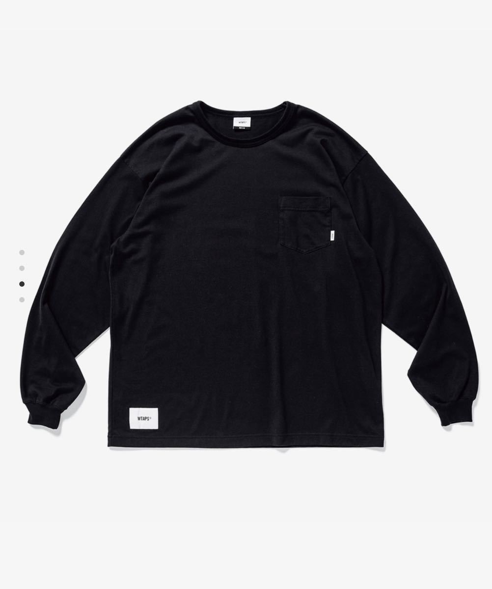 19aw WTAPS BLANK LS 01 ブラック 黒 Sサイズ ダブルタップス 長袖T 