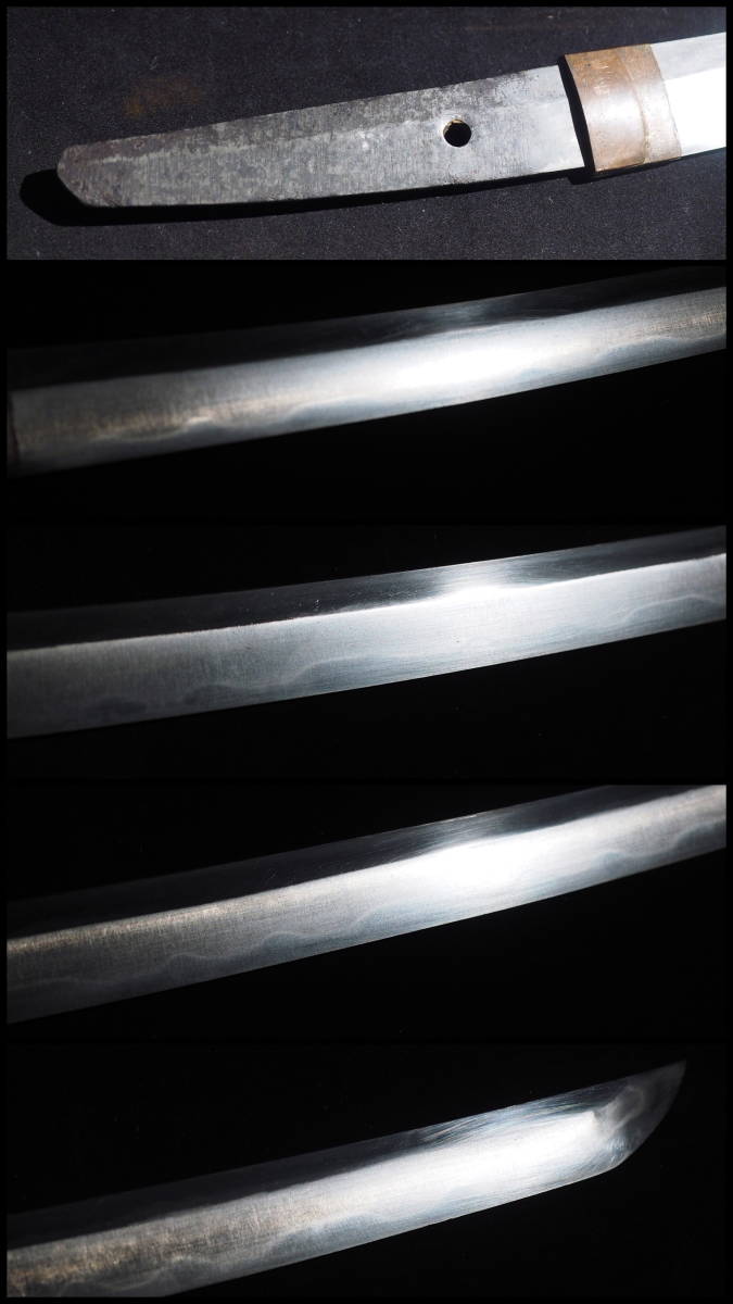 ■優品■下地研磨済■在銘の脇差■兼景■優乱刃紋■一尺四寸二分五厘■元幅3ｃｍ■重ね6.7ｍｍ■是非仕上げて愛刀にして下さい■